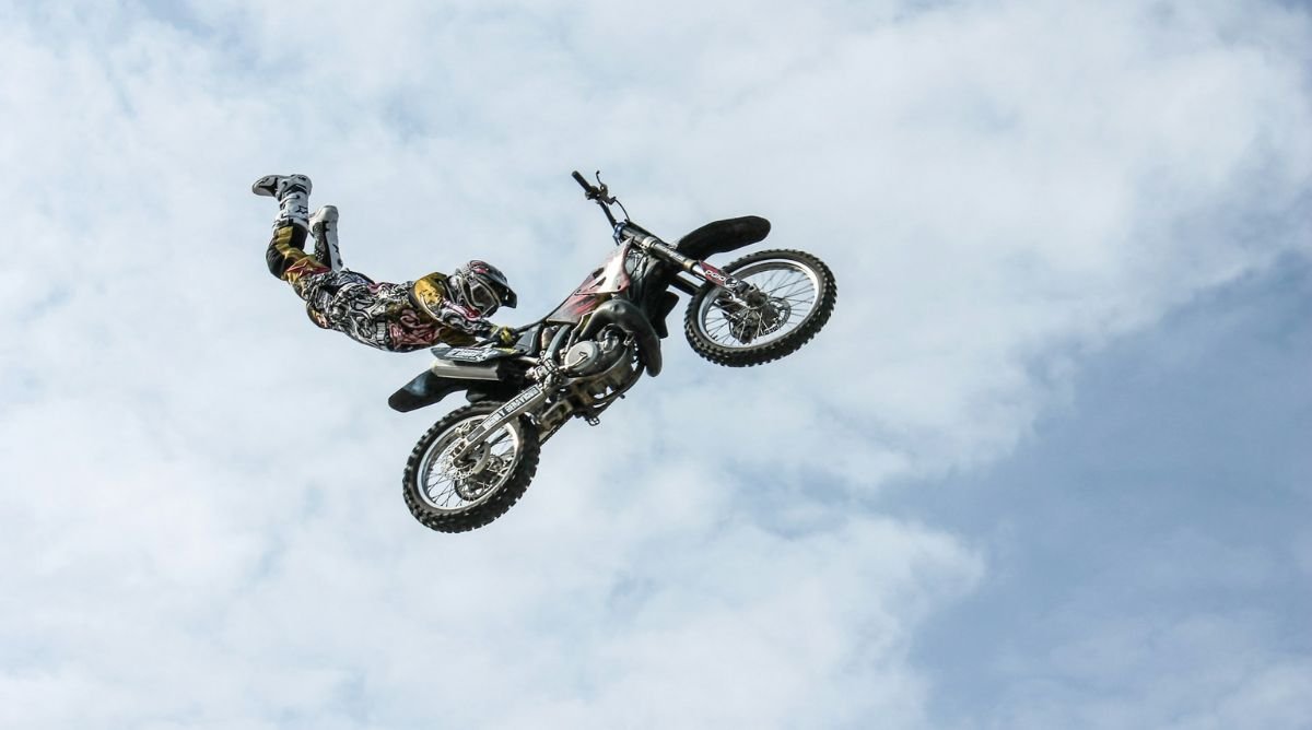 a flying motorbike