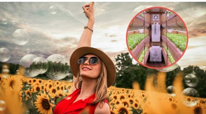 World's first inflatable farm