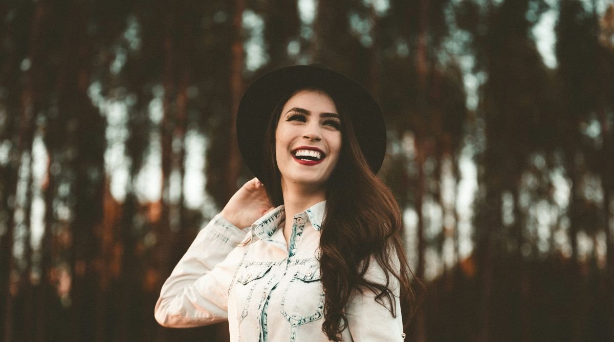 happy woman